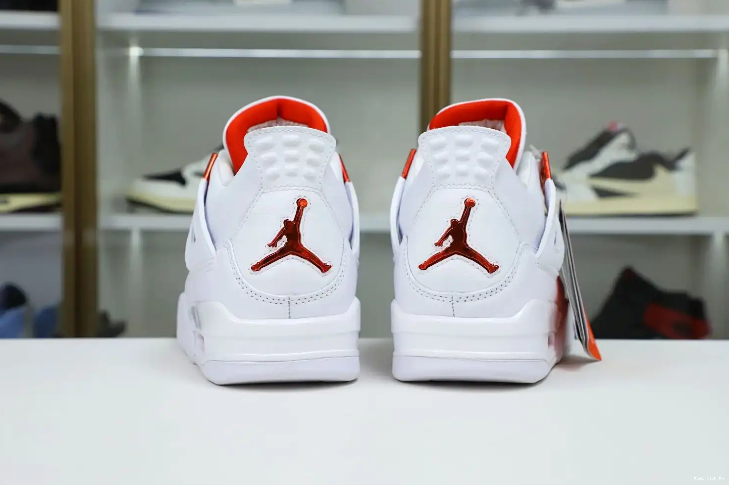 Jordan metallic 4 Air Kimikick Jordan retro“orange 0604